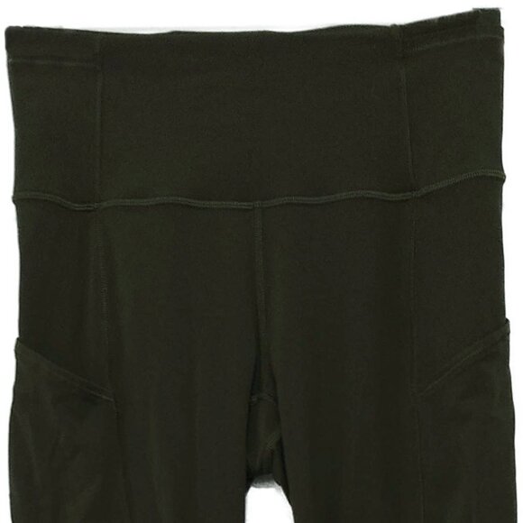 Lululemon Fast and Free Tight 28" *Non-Reflective Dark Olive - Picture 10 of 10